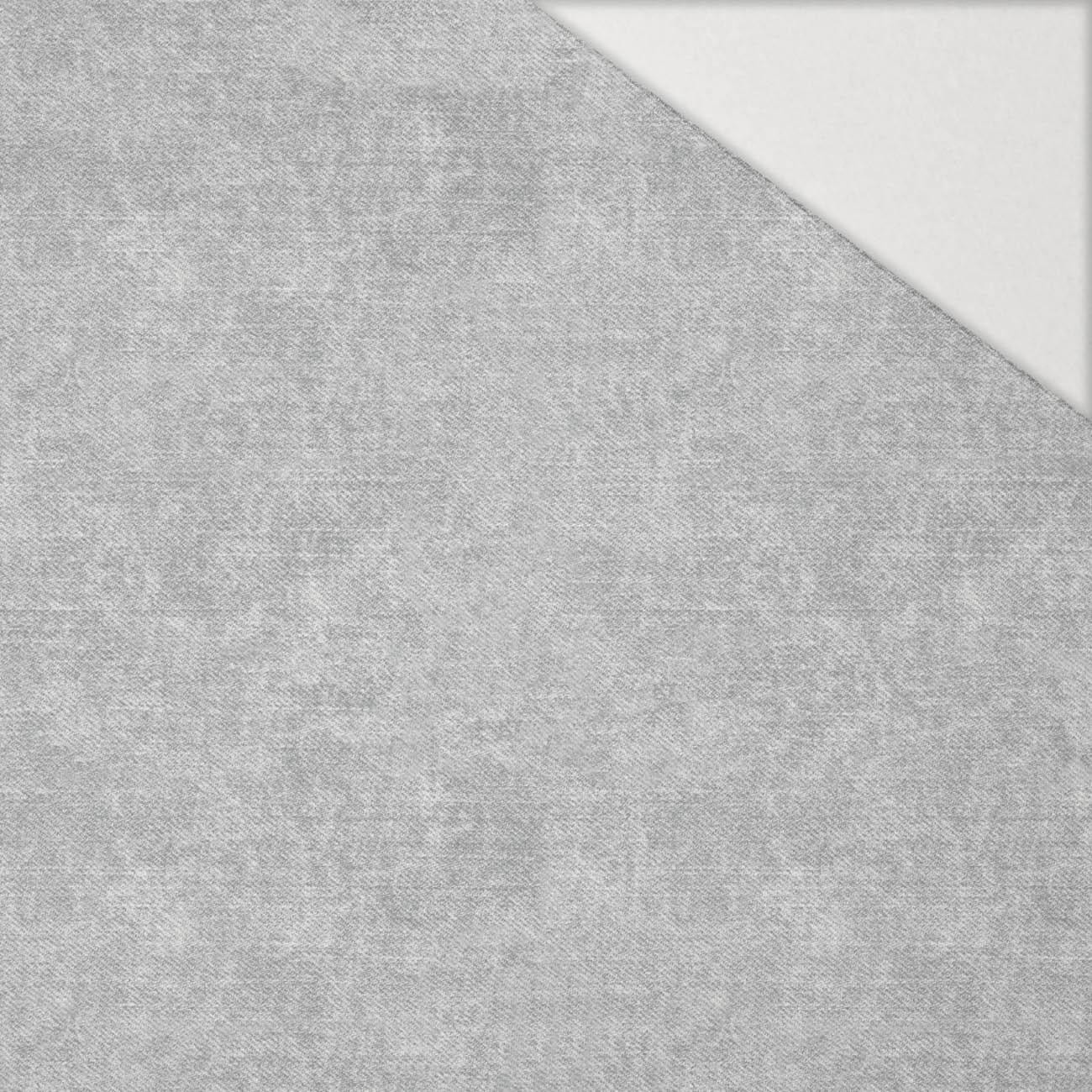 ACID WASH / SVĚTLE ŠEDÝ - Hydrofobní česaná teplákovina ACID WASH / SVĚTLE ŠEDÝ - Hydrofobní česaná teplákovina