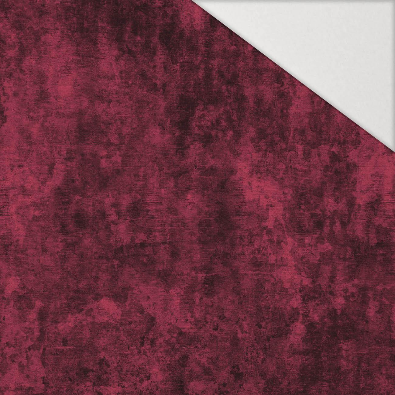 GRUNGE / viva magenta - Hydrofobní česaná teplákovina GRUNGE / viva magenta - Hydrofobní česaná teplákovina