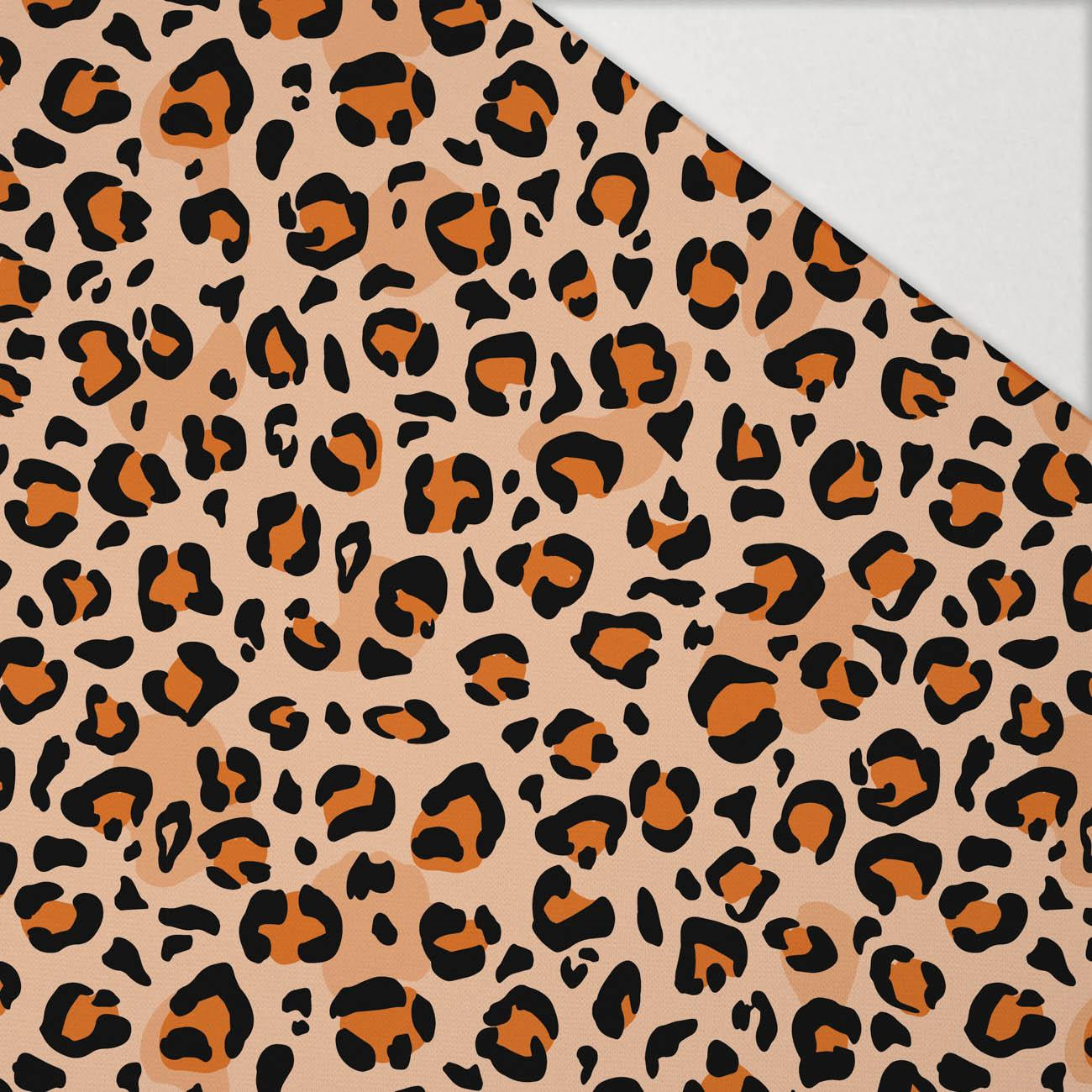 LEOPARD / SKVRNY - Hydrofobní česaná teplákovina LEOPARD / SKVRNY - Hydrofobní česaná teplákovina