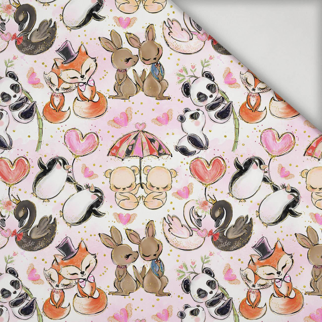 ZAMILOVANÁ ZVÍŘATA - lycra 300g ZAMILOVANÁ ZVÍŘATA - lycra 300g