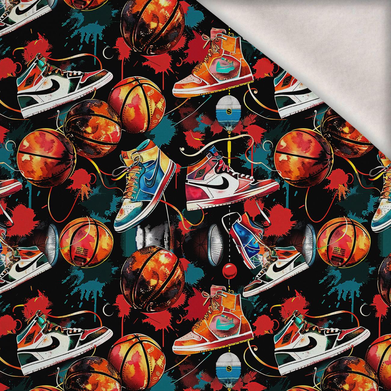 FOOTBALL - teplákovina počesaná s elastanem ITY