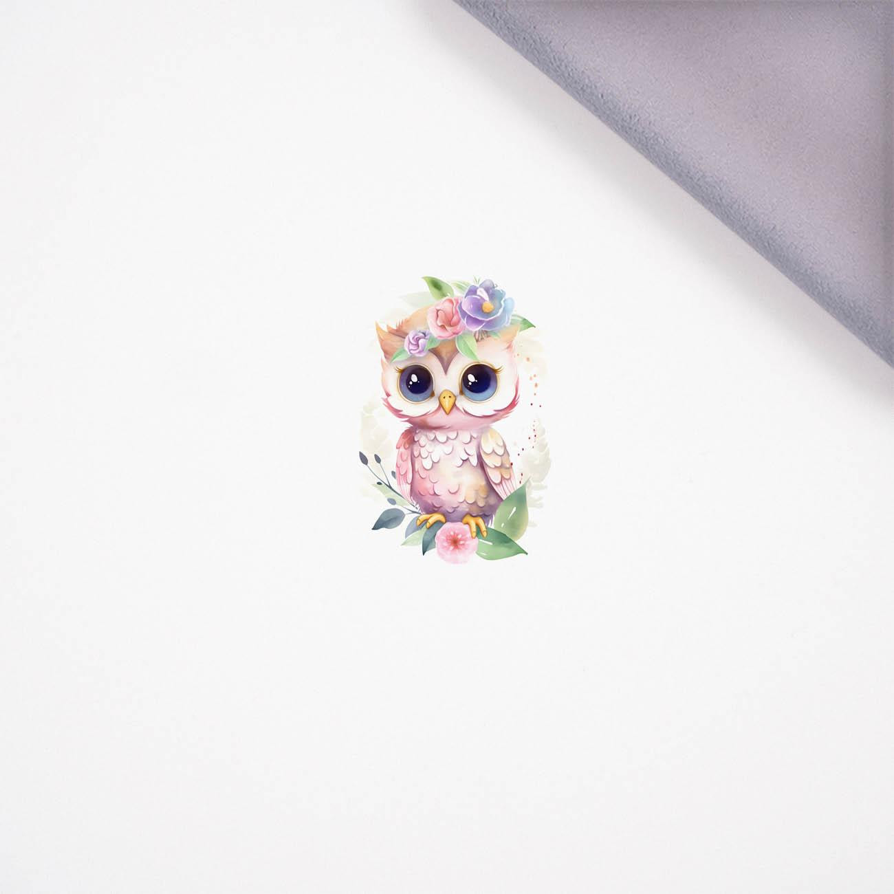 BABY OWL - panel, softshell (60cm x 50cm)