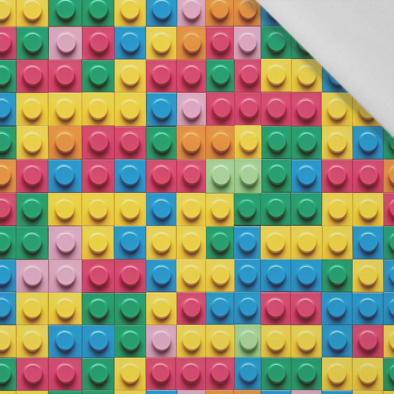 COLORFUL BLOCKS VZ. 3 - tkanina bawełniana COLORFUL BLOCKS VZ. 3 - tkanina bawełniana