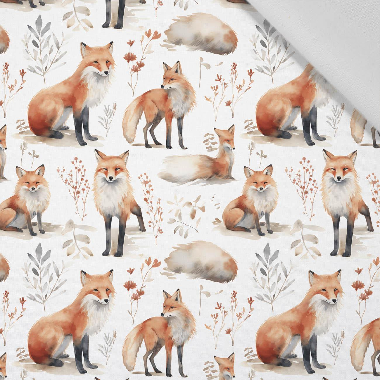 PASTEL FOX VZ. 2 - tkanina bawełniana PASTEL FOX VZ. 2 - tkanina bawełniana