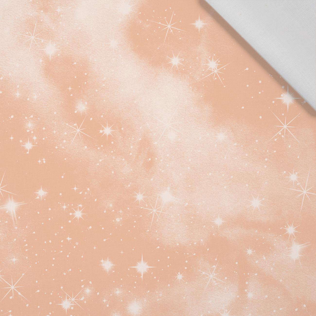 Galaxie / peach fuzz - tkanina bawełniana Galaxie / peach fuzz - tkanina bawełniana