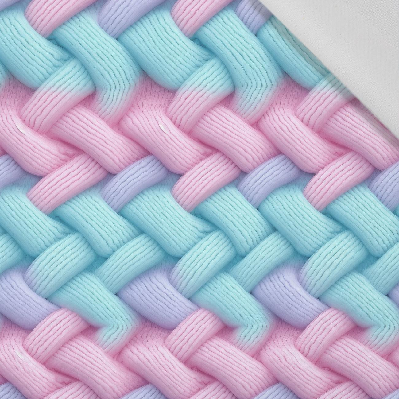 IMITATION PASTEL SWEATER VZ. 1 - tkanina bawełniana IMITATION PASTEL SWEATER VZ. 1 - tkanina bawełniana