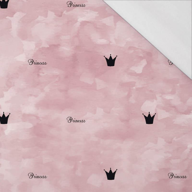 PRINCESS (minimal) / KAMUFLÁŽ vz. 2 (růžově křemenný) - organický úplet single jersey s elastanem 