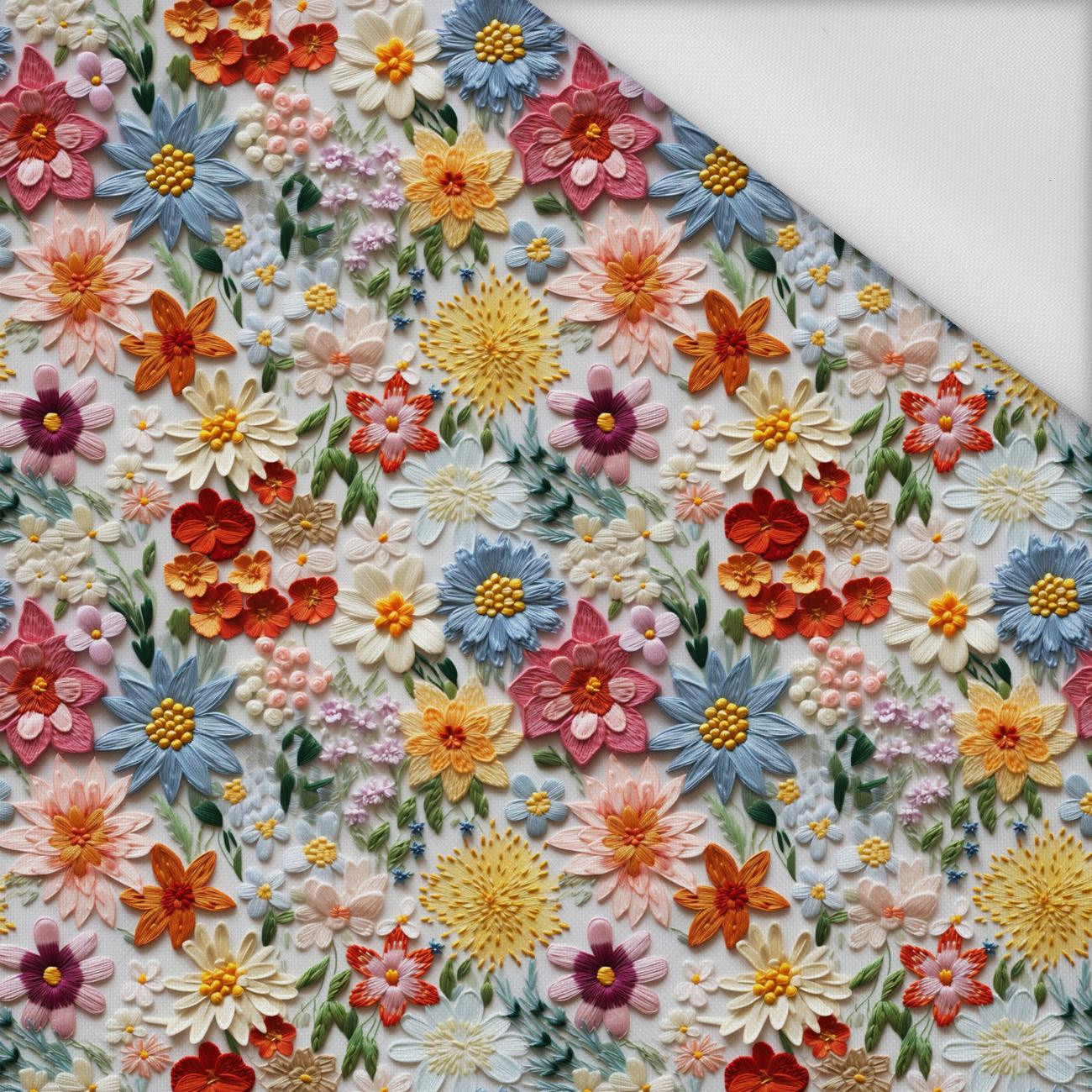 FLOWERS 3D VZ. 15 - tkanina wodoodporna FLOWERS 3D VZ. 15 - tkanina wodoodporna