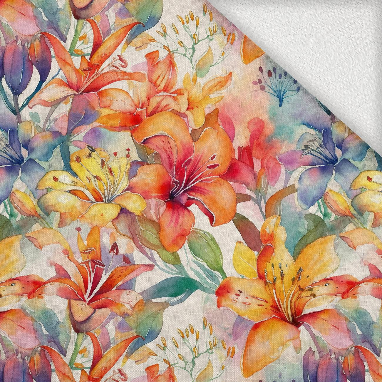 FLOWERS WZ.37 - Tkanina na ubrusy