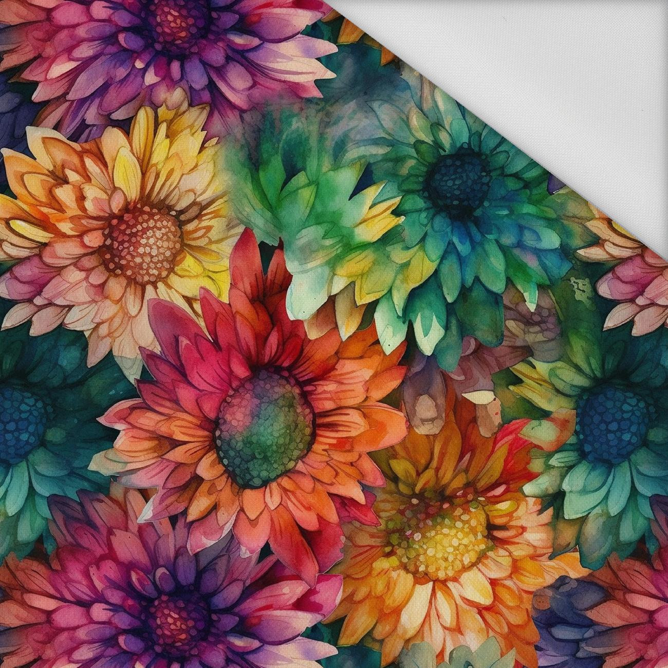 FLOWERS WZ.46 - tkanina wodoodporna