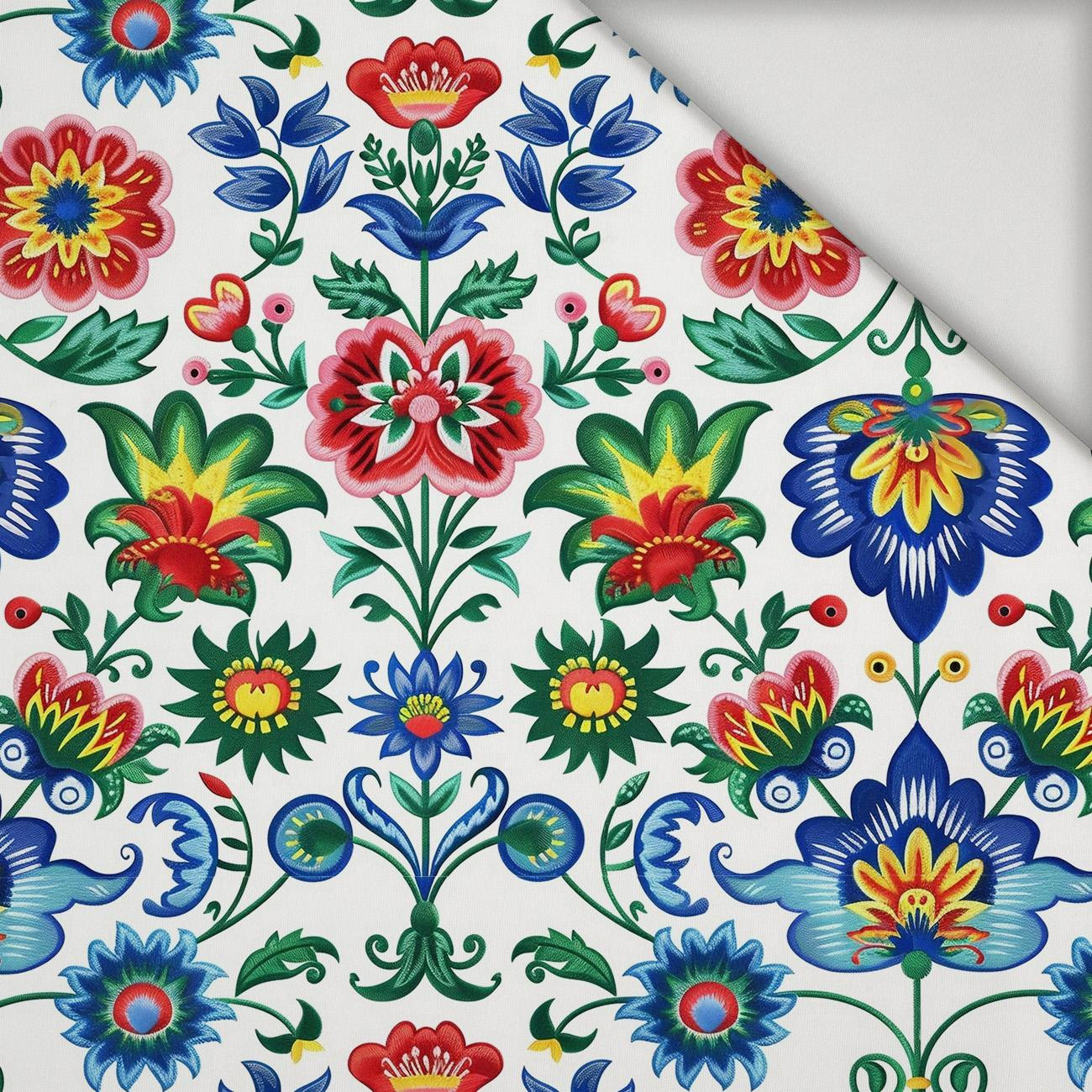 Folk Art wz.4 - Tkanina na ubrusy