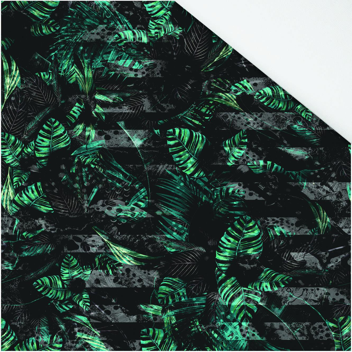 JUNGLE ZEBRA - Hydrofobní česaná teplákovina