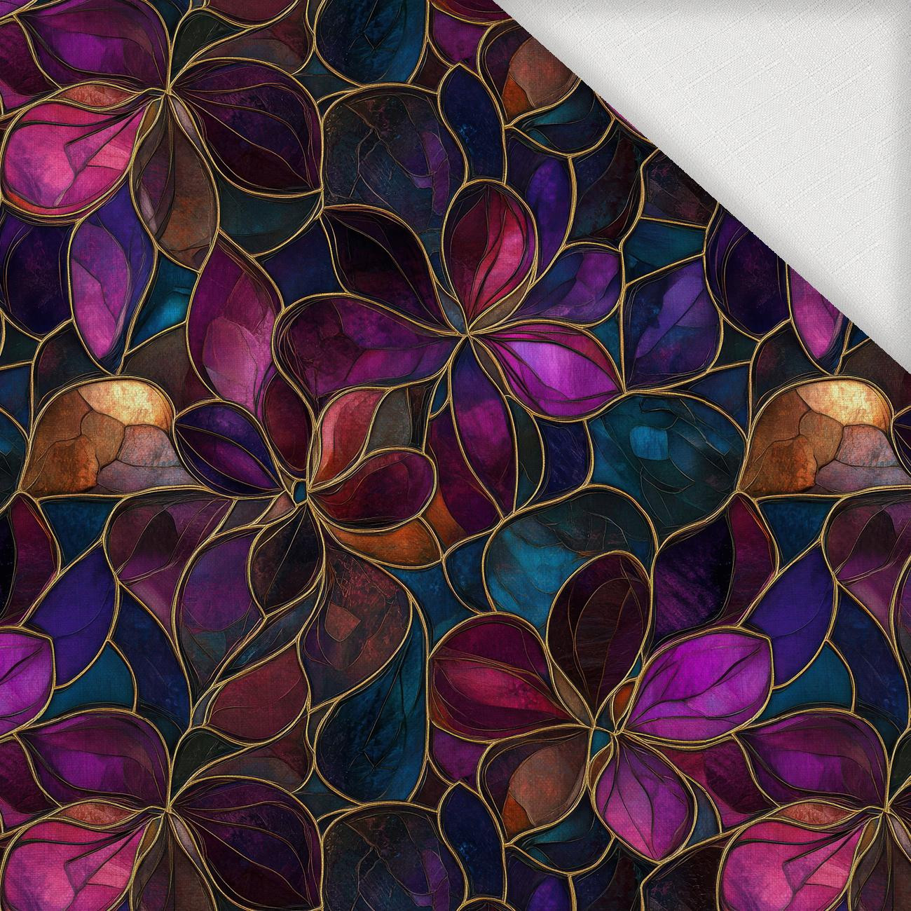 STAINED GLASS WZ. 25 - Tkanina na ubrusy STAINED GLASS WZ. 25 - Tkanina na ubrusy