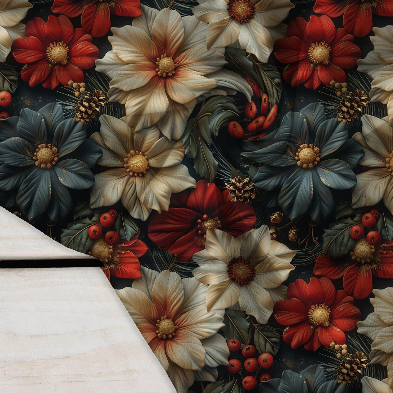 WINTER FLOWERS WZ.11 - Krep