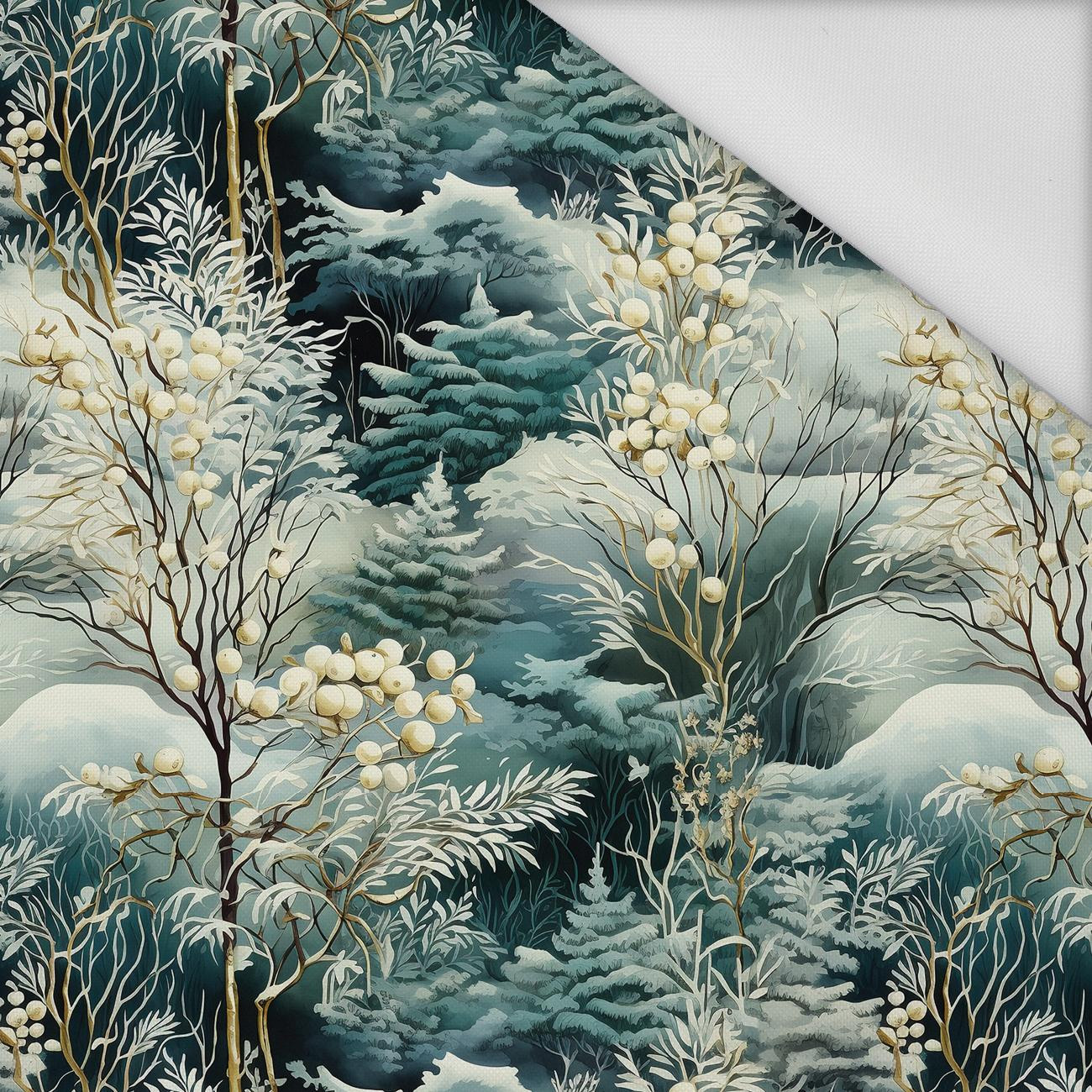WINTER FOREST VZ. 3 - tkanina wodoodporna