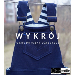 Vzorek - kalhoty dětsk montérky