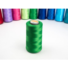 Nitě 5000M overlock elastické - ZELENÉ