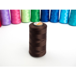 Nitě 5000M overlock elastické - KÁVOVÁ