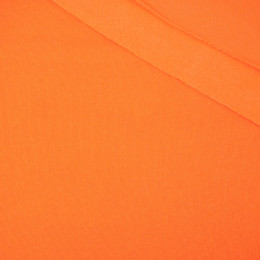D-67 DEEP ORANGE - silná teplákovina počesaná D300