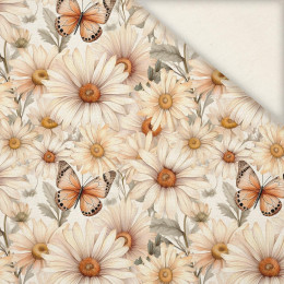 Butterfly & Flowers wz.4- Slub Weave