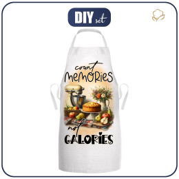 Zástěra - CALORIES - Sada šití
