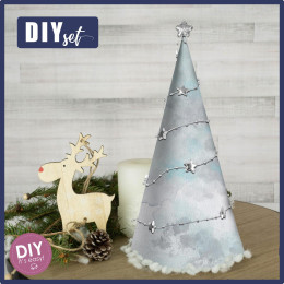 VÁNOČNÍ STROMEK - SNĚHOVÁ BOUŘE (ZIMA VE MĚSTĚ) - DIY IT'S EASY  