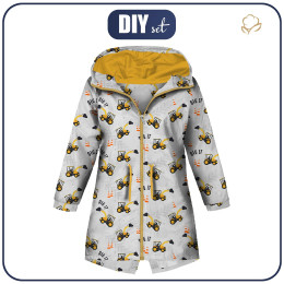 DĚTSKÁ BUNDA PARKA (ARIEL) - BAGRY - softshell