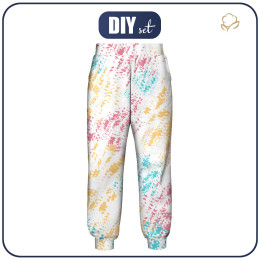 Dámské joggery (NOEMI) - TIE-DYE - Sada šití