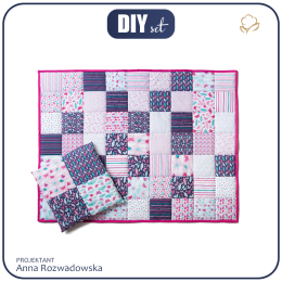 PŘIKRÝVKA PATCHWORK - Motýli