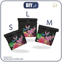 LUNCHBAG - KOLIBŘÍCI A KVĚTY / rozměr pro výběr