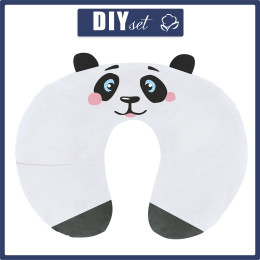 POLŠTÁŘ NA KRK - PANDA AMELKA - sada šiti