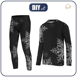 Thermo chlapecká sada (LUCAS) - CHALKY SNOWFLAKE - Sada šití