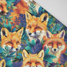 FOXES - Hydrofobní česaná teplákovina