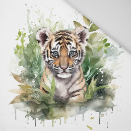 WATERCOLOR TIGER - Paneel (75cm x 80cm) Panama 220g