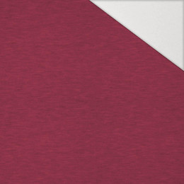 MELÍR / viva magenta - Hydrofobní česaná teplákovina