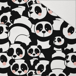 PANDY / růžový - Hydrofobní česaná teplákovina