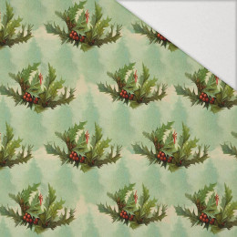 VINTAGE CHRISTMAS VZ. 4 - Hydrofobní česaná teplákovina