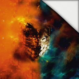 VLK / galaxie - panel (60cm x 50cm) lehký, česaný úplet