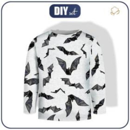 LONGSLEEVE - NETOPÝŘI (ZAČAROVANÁ NOC) - single jersey (134/140)