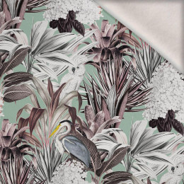 LUXE TROPICAL  vz. 1 - teplákovina počesaná s elastanem ITY