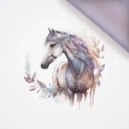 WATERCOLOR HORSE - panel, softshell (60cm x 50cm)