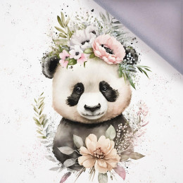 BABY PANDA - panel, softshell (60cm x 50cm)