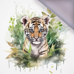 WATERCOLOR TIGER - Panel (75cm x 80cm), softshell 