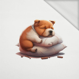 SLEEPING DOG - panel (60cm x 50cm) teplákovina