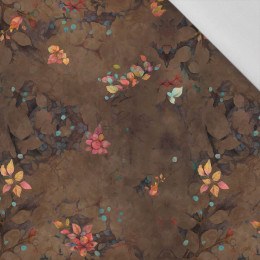 BOHO LEAVES VZ. 1 - tkanina bawełniana