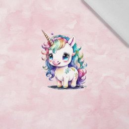 CUTE UNICORN VZ. 1 - Paneel (60cm x 50cm) bavlněná tkanina