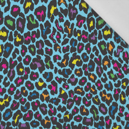 NEON LEOPARD vz. 3 - tkanina bawełniana