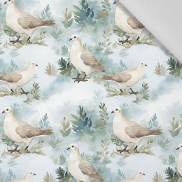 PASTEL BIRDS VZ. 2 - tkanina bawełniana