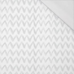 KOUZELNÝ CIK CAK (KOUZELNÝ VÁNOČNÍ LES) - organický úplet single jersey s elastanem 