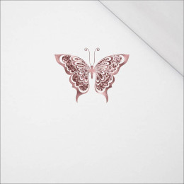 MOTÝL vz. 4 (BROKÁTOVÍ MOTÝLI) - PANEL SINGLE JERSEY  50 cm x 50 cm
